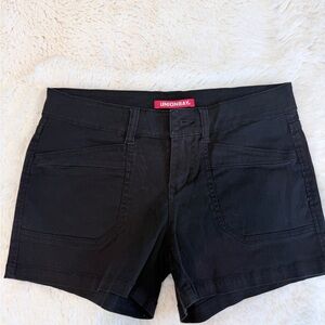 UNIONBAY Women's Black Jean Shorts